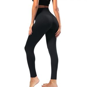 Capris 2024 Yeni Uzzdss Kadınlar İçin Yüksek Belli Taytlar Yumuşak Karın Kontrolü Zayıflama Yoga Pantolonları Egzersiz Koşu Reg Reg