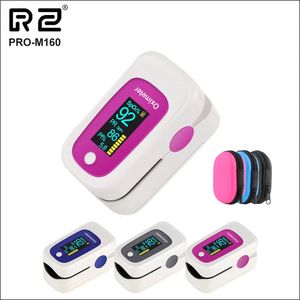 RZ Pulso de dedo Oxímetro Digital PulsioxImetro Monitor de saúde doméstico portátil Freqüência cardíaca SPO2 PR Sono 240424