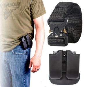 Holsters Magazine Tutucu 9mm Magazine Kılıfı Kürekli Nihai Çift Yığın Glock Mag Tutucu 9mm .40 1911 Caliber Dergi Çantası