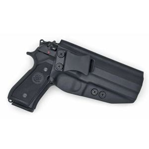 Bell Bandının İçinde İç Kenaryalar Kydex IWB Beretta için Kılıf 92FS Tam Boyut Gizleme Klipsi Gizeli Taşıma Sağ El Çekiş