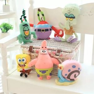 Niedliche Unterwasserwelt Crab Octopus Seestern Plüsch Spielzeug weich gefüllt Plushie Kissen Kawaii Kinder Geburtstag Geschenkdekoration