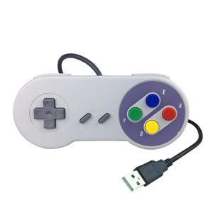 USB -spelkontroll för klassisk Super Nintendo SNES Gamepad Famicom för PC Mac Qperating Systems Joystick Games Accesorios
