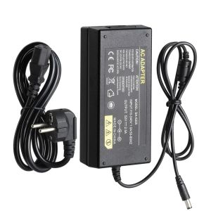 Şarj Cihazları Mistecu 52V 2.5A DVR NVR Güç Adaptörü AC 100240V POE Gözetim Kayı