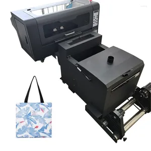 Toptan Özel XP600 Daul Head DTF Yazıcı T-Shirt Baskı Makinesi Isı Transferi Impresora A3 Tişört için Imprimante Fırını