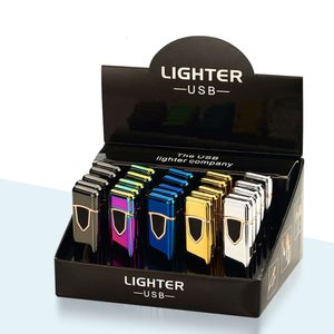 Novo produto Moda Moda Arco à prova de vento USB Threlight Clearter Electric Flester