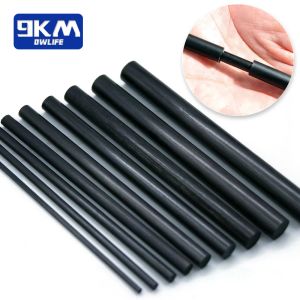 Aksesuarlar 3pcs Balıkçılık Çubuğu Onarım Kiti Karbon Fiber Çubuklar Kutup Bina Kiti Sarma İpliği Tuzlu Su Tatlısu Dönen Döküm Çubuğu Ste