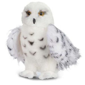 Premium 3 Boyu Douglas Sihirbaz Kalitesi Karlı Beyaz Peluş Hedwig Baykuş Oyuncak Potter Sevimli Dolgulu Hayvan Bebek Çocuk Hediyesi 7.5 inç 10 inç 12 inç H85