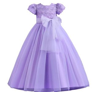 Vestidos de menina Novos meninas meninas de Natal Flor Princesa Vestido de festa para crianças meninas grandes vestidos de noiva roupas roupas crianças roupas