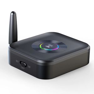 GR01 Bluetooth -приемник для автомобильного аудио -усилителя 3,5 мм порта Aux беспроводной аудио -преобразователь красочный легкий музыкальный стереоадаптер