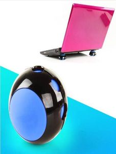 MacBook için Taşınabilir Silpikon Dizüstü Dizüstü Soğutma Pad Stand Topu Acer Asus Dell LG Samsung Defter Isize Azaltma Ball3680149