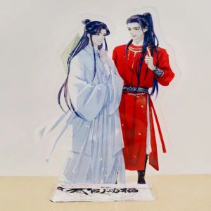 Enstrümanlar Yeni Tian Guan Ci Fu Hua Cheng Xie Lian Lazer Stand Figür Toy Masası Dekor Anime Cosplay Akrilik Model Plaka Koleksiyonu Noel Hediyeleri