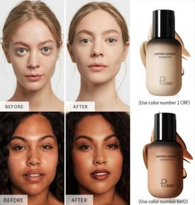 Pudaier Face Long Wear Foundation Cream Professional Makeup Matte Maste Make Up Liquid Conter Control Liquid Foundation4962528