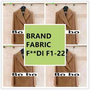 F1-21 Avrupa ve Amerika Birleşik Devletleri Yüksek dereceli üç boyutlu iplik boyalı jakard giyim kumaş elbise hendek kıyafeti brokar marka tasarımcısı kumaş