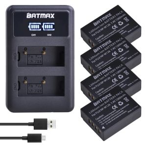 Зарядные устройства 4PCS 1260MAH NPW126 NP W126 NPW126S W126S Батарея + светодиодное двойное зарядное устройство для FUJI XPRO1 XPRO1 XT1 XT1, HS30EXR HS33EXR X PRO1