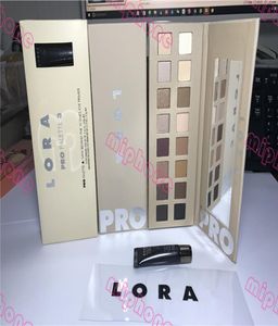 Real S Lora Pro 3 Палитра 16 Цветные мерцающие матовые палитры теней для век за кадром за кулисами глазной праймер DHL 7060314