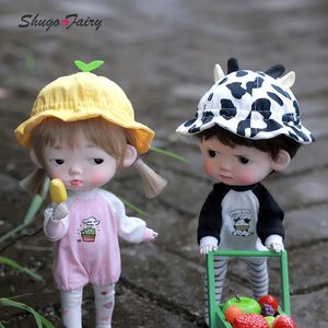 Shuga Fairy Niuniu 16 Bjd Dolls Полный набор - изысканная кукла с надутым выражением шариковой шарнирной кукол Toys 240422