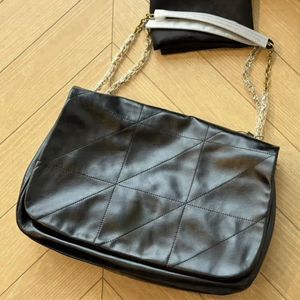 Jame maxi tasarımcı çanta çanta yüksek kaliteli tote çanta büyük kapitone kuzu derisi deri zincir omuz çantaları tasarımcı kadın çanta siyah crossbody cüzdanlar lüks çanta