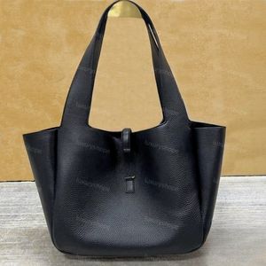 Bolsa de sacola de bolsa 10a bolsa de couro granulada bolsa de grande capacidade para mulheres bolsas de ombro de crossbody bolsa de letra preta sacos de compras de luxo de alta qualidade