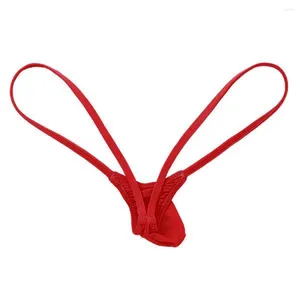 Kadın Panties Erkek iç çamaşırı iç çamaşırı jockstraps şişkinlik çantası streç açık arka bikini g-teller
