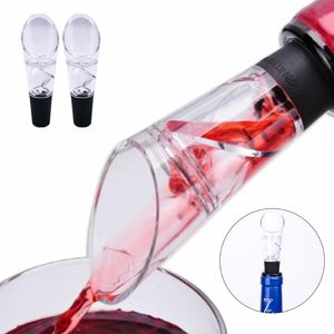 1pc hızlı dekantter beyaz kırmızı şarap şişesi damlası durdurma üst tapa dumping huni havalandırıcı pourer premium havalandırma spout 240420