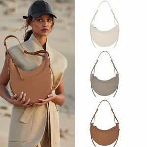 On numaralı kadın polen omuz çantaları No 10 Half Moon Cyme Büyük Numero Dix Tasarımcı Çantalar Deri Moda Çantası Crossbody Cüzdan Hobo Vegw#