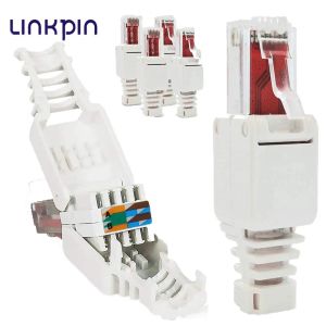 CPUS Многочисленные RJ45 TOOLLESS CAT6 Неэкранированная кристаллическая головка.