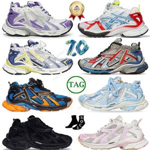 Yüksek kaliteli tasarımcı ayakkabılar 7.0 koşucular elbise Ayakkabı Üçlü S 7.5 Runner Sneaker Hottest Tracks 7 Tess Gomma Paris Hız Platformu Moda Açık Hava Sporları
