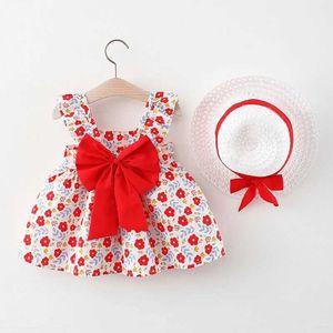 Девушка платья 2 штуки Bowknot Kids Summ