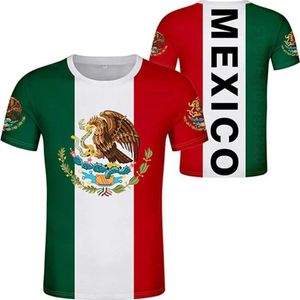 3D Meksika amblem bayrağı ruhu totem erkek tişört çocuk moda spor giyim kadın yuvarlak boyun üst 240422