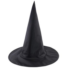 Kadın Erkekler Siyah Cadı Şapkası Cadılar Bayramı Kostümü Aksesuar Serin Yetişkin Sihirbaz Şapkaları Kostüm Partileri Sihirli Top Hat DBC BH7248364