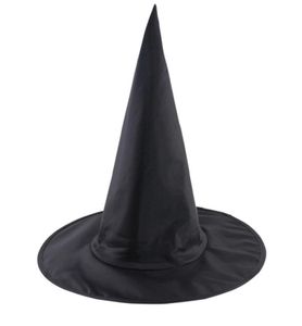 Kadınlar Cadılar Bayramı Kostümleri İçin Siyah Cadı Şapkası Aksesuar Serin Yetişkin Sihirbaz Şapkaları Kostüm Partisi Props Sihirli Top Hat DBC BH7591270