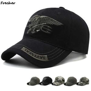 Ball Caps Summer Army Camouflage Mens Baseball Cap вышита на открытом воздухе спортивная тактическая папа повседневная охота на хип-хоп Q240429