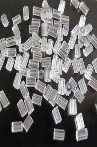 1000 pcslot plastik açık kauçuk küpe arkaları silikon küpeler tıpa yedek değiştirme küpe takı bulguları 9290132