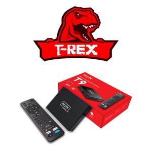 Trex 12m TV USA Kanada Arabia Plus MyTV Smarters3 T9 4G+32G Akıllı TV Kutusu Akıllı Android11 ​​TV Kutusu Akışı Medya Oyuncu S905W2 4K Set Üst Kutu