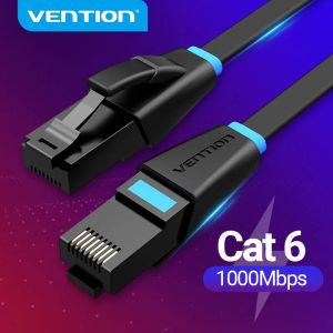 Ters terlikler Vention Ethernet Kablosu Cat6 LAN KABLO UTP RJ45 Ağ Yama Kablosu 10m 15m PS PC İnternet Modem Yönlendirici Cat 6 Kablo Ethernet