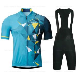 Мужские спортивные костюмы SAXO Одежда для велоспорта 2024 Лето Ropa Ciclismo Hombre Джерси Комплект Мужская одежда Горный спортивный велосипедный костюмH2421