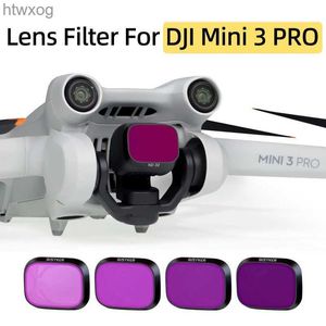 DJI Mini 3 Pro Drone Dron Dron Gimbal Kamera Lens Filtresi ND8/16/32/64 4 4'teki Filtreler Kitleri Hava Fotoğraf Aksesuarları YQ240201
