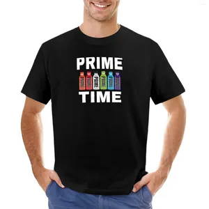 Regatas masculinas KSI Prime T-Shirt Sweat Shirt Camisetas grandes para homens