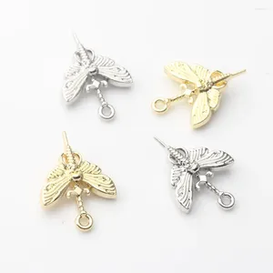 Takılar Vintage çinko alaşımlı kelebek kanat kafatası cazibe kolye için DIY mücevherleri yapmak 10 pcs/lot