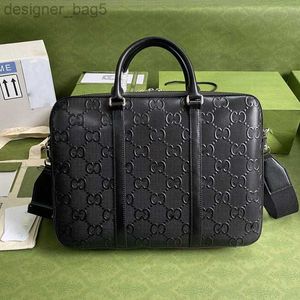 10A Высококачественная дизайнерская мужская сумка через плечо с тиснением, сумка через плечо, деловая сумка через плечо 658573