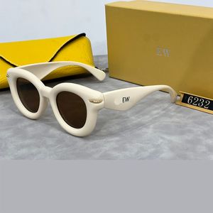 Óculos de sol designer óculos de sol de marca de luxo para mulheres carta UV400 design moda cor sólida estilo praia óculos de sol caixa de presente 8 cores agradáveis