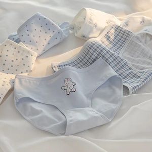 Kadın Panties 1 PCS/SET Sevimli Karikatür Tavşan Pamuklu Kadınları İç Çamaşırı Kadın Bayanlar Yumuşak Nefes Alabilir Kılavuzlar Kızlar Şort Seksi UNDANS