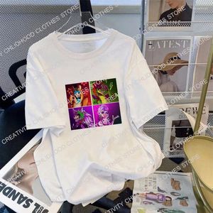 Erkek tişörtler fnaf tişört komik oyun kadınlar erkek moda anime tee kawaii karikatürler rahat kıyafetler pamuk unisex sokak kıyafetleri harajuku üstler