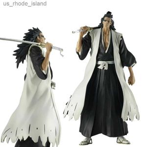 Aksiyon oyuncak figürleri 19cm ağartıcı anime figürü Zaraki Kenpachi Kurosaki Ichigo Bin Yıllık Kan Savaşı Kaptan PVC Oyuncaklar Hediye Modeli Oranments