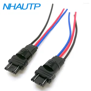 Система освещения NHAUTP 1 пара T20 3156 3157 адаптер штекер удлиненный провод P27 P27/7 Вт разъем для автомобильного заднего фонаря
