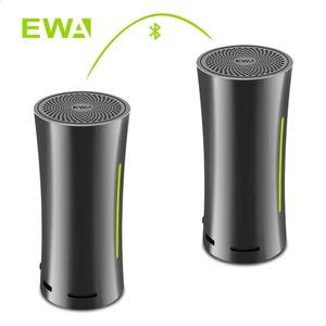 EWA Taşınabilir Kablosuz Bluetooth 50 Ser Açık Spor Hifi TWS SERS 6000mAH Stereo Bas TF Kart MP3 çalar Handfree 240126