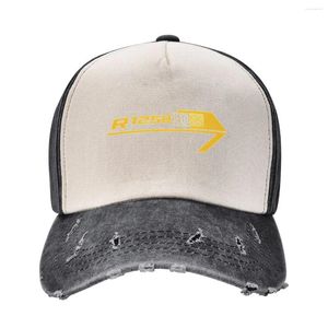 Top Caps GS 40 Yıllık Kıyafetler Erkek Kadın Beyzbol Kap Motokros Hayat Titürlü Denim Yıkanmış Şapka Vintage Açık Casquette