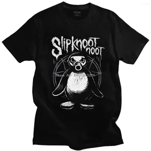 Erkekler Tişörtleri Yenilik Noot Pingu Gömlek Erkekler için Pamuk Komik T-Shirts Penguen Mem Karikatür Tees Kısa Kollu Kıyafetler