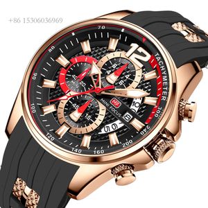 Relógio chinês por atacado Mini Focus 0350G Relógios de pulso masculinos baratos personalizados de quartzo com movimento cronógrafo