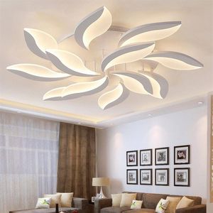 Modern Akrilik Alüminyum LED Tavan Işığı Verlichting Plafond Lamparas de Techo Lampara De Techo Led Modernna Lustr Lamba192E